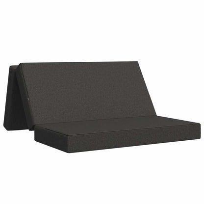 Divano Letto Pieghevole 140 x 67 x 45 cm Grigio Scuro | homemem39