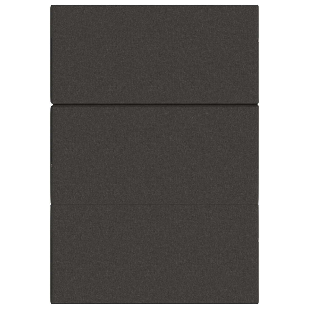 Divano Letto Pieghevole 140 x 67 x 45 cm Grigio Scuro