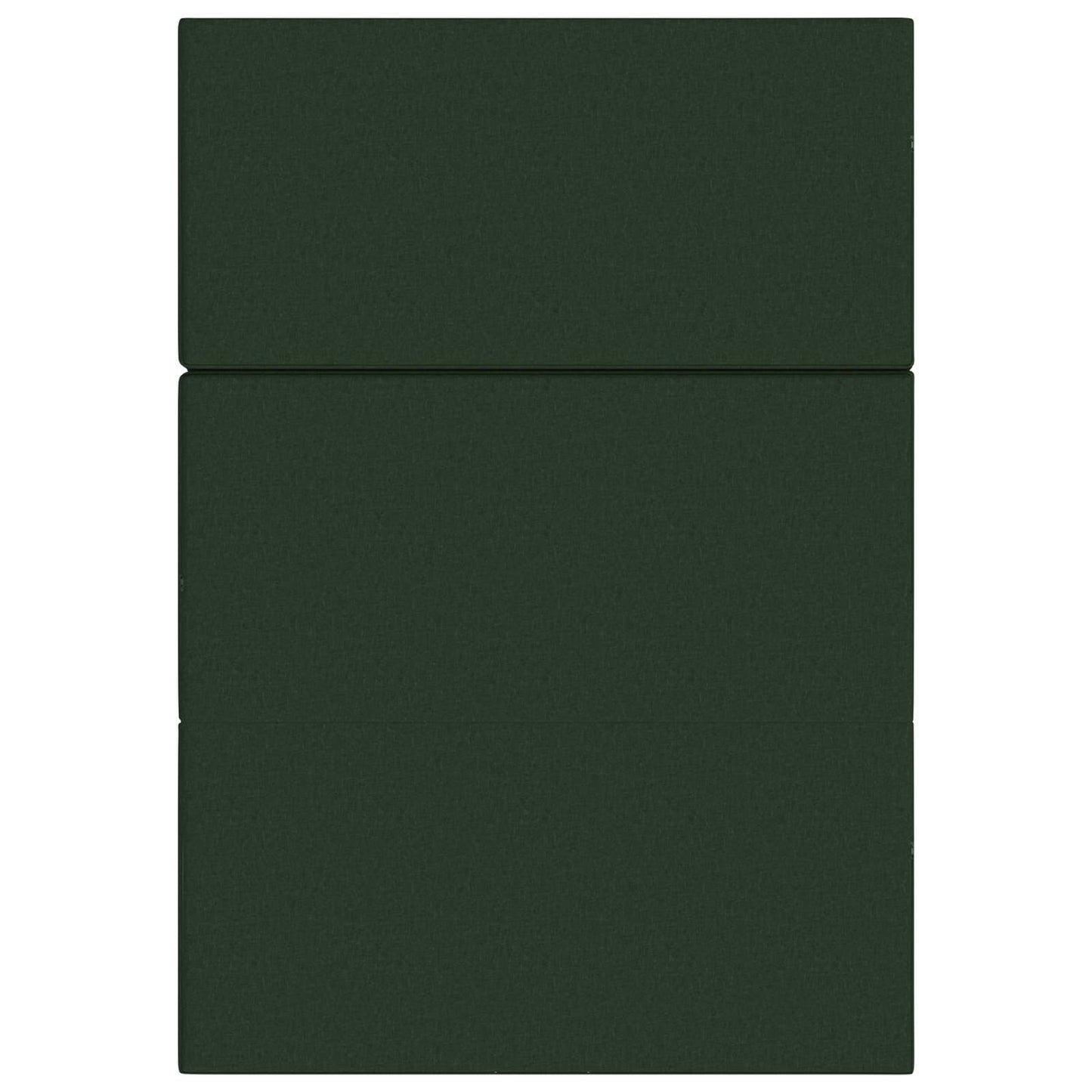 Divano Letto Pieghevole 140 x 67 x 45 cm Verde Scuro | homemem39
