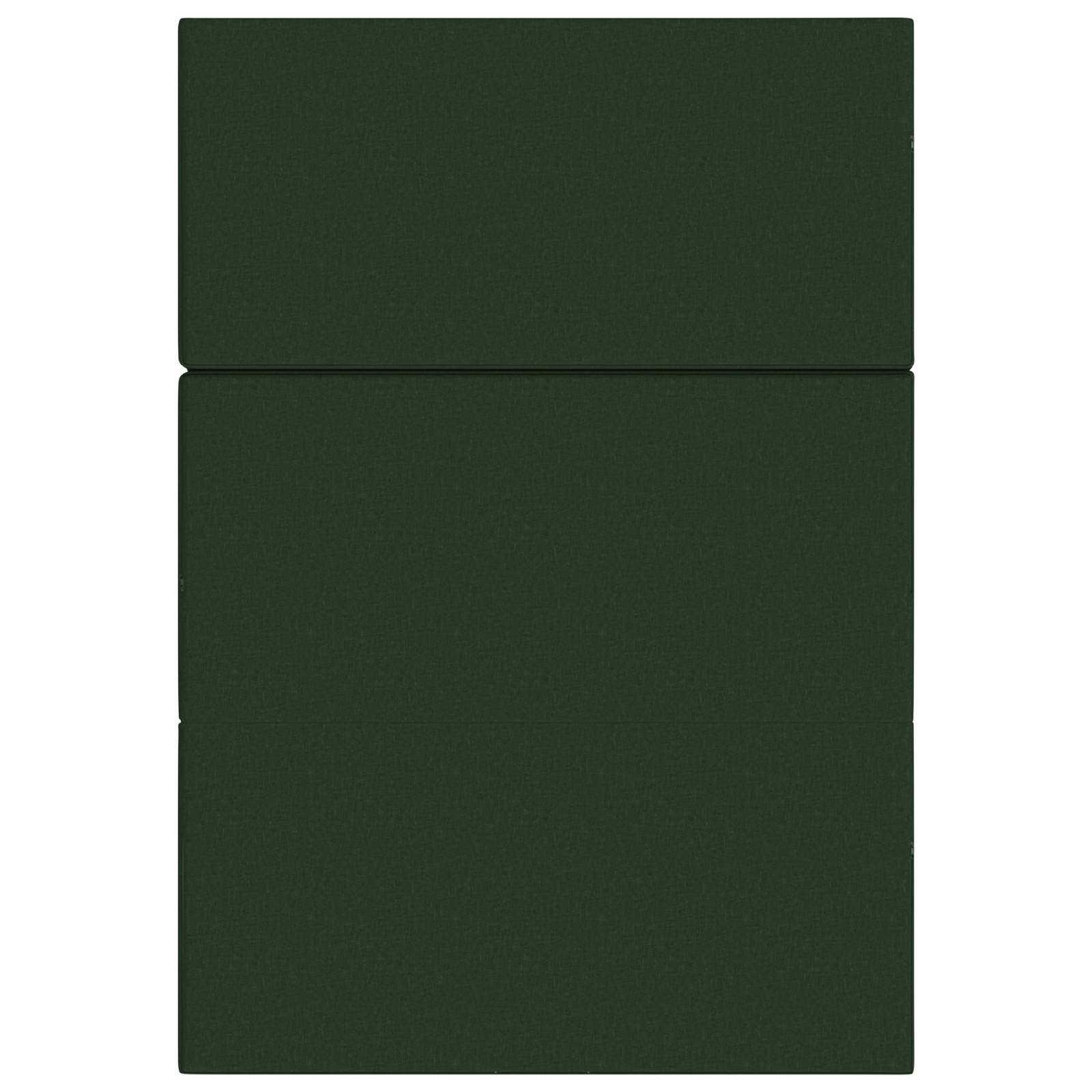 Divano Letto Pieghevole 140 x 67 x 45 cm Verde Scuro | homemem39