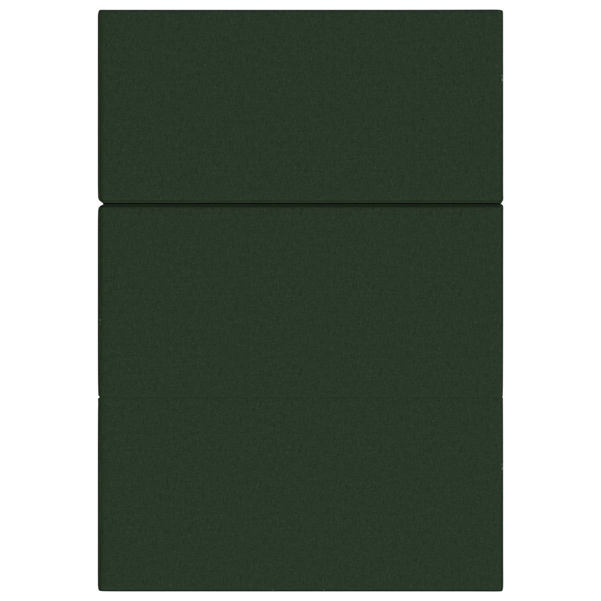 Divano Letto Pieghevole 140 x 67 x 45 cm Verde Scuro