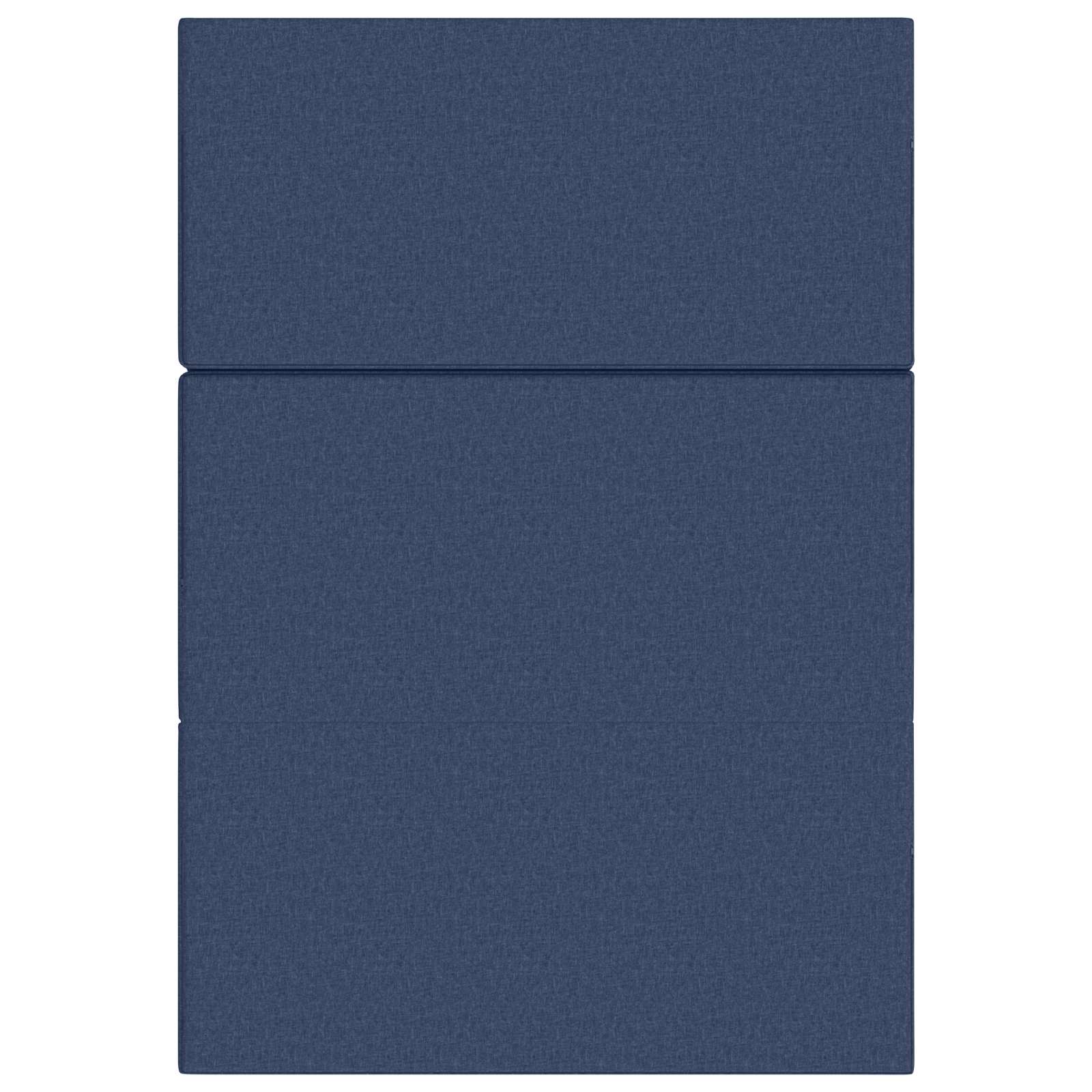 Divano Letto Pieghevole 140 x 67 x 45 cm Blu | homemem39