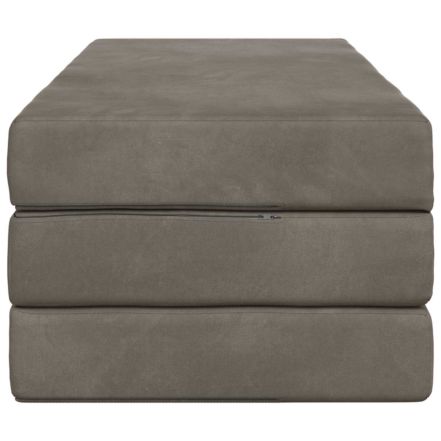 Divano Letto Pieghevole 140 x 67 x 45 cm Grigio Chiaro | homemem39