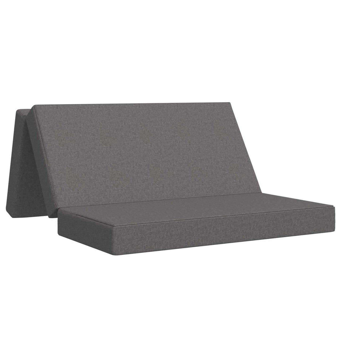 Divano Letto Pieghevole 160 x 67 x 45 cm Grigio Chiaro | homemem39