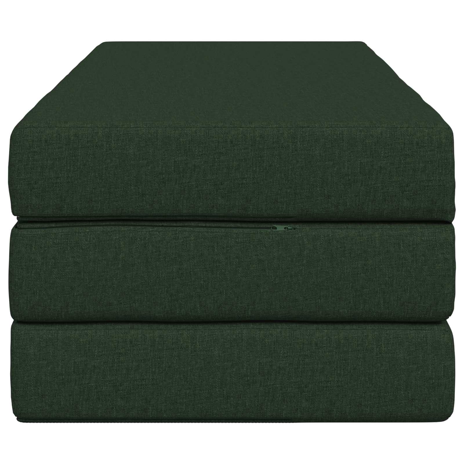 Divano Letto Pieghevole 160 x 67 x 45 cm Verde Scuro | homemem39