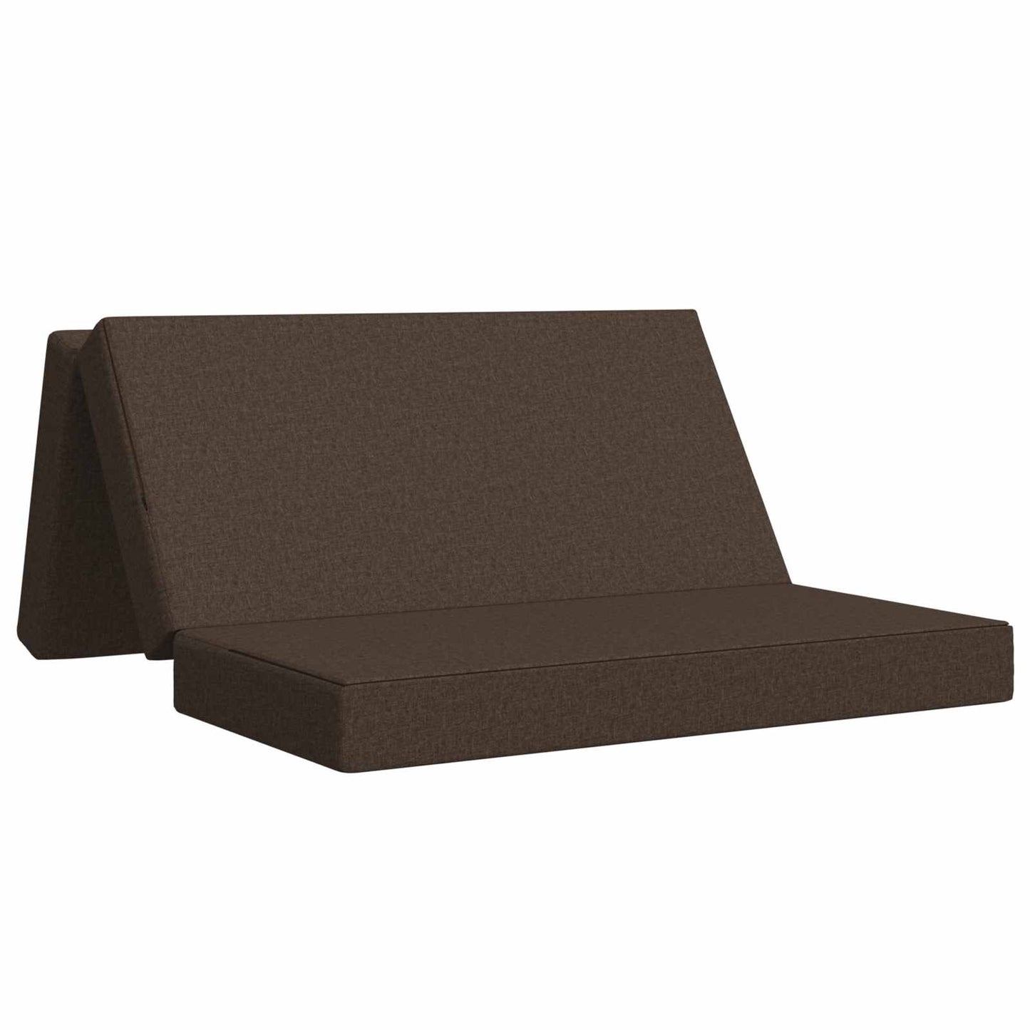 Divano Letto Pieghevole 160 x 67 x 45 cm Tortora | homemem39