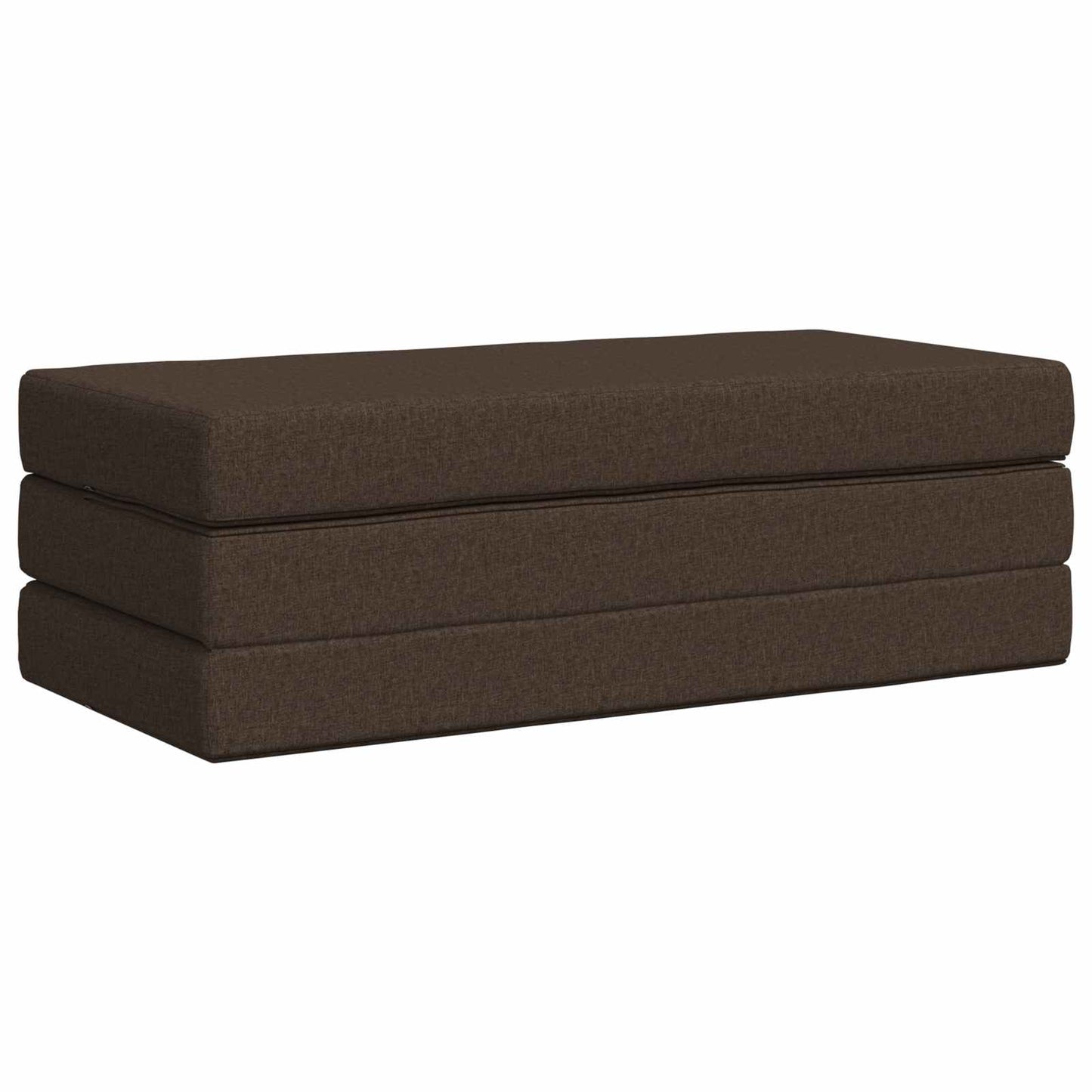 Divano Letto Pieghevole 160 x 67 x 45 cm Tortora | homemem39