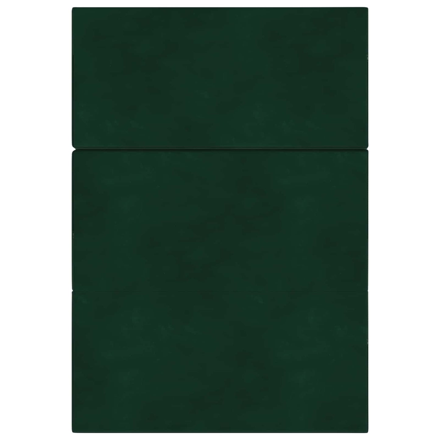 Divano Letto Pieghevole 160 x 67 x 45 cm Verde Scuro | homemem39