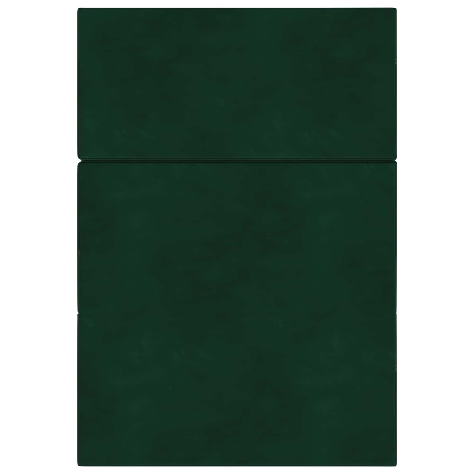 Divano Letto Pieghevole 160 x 67 x 45 cm Verde Scuro | homemem39