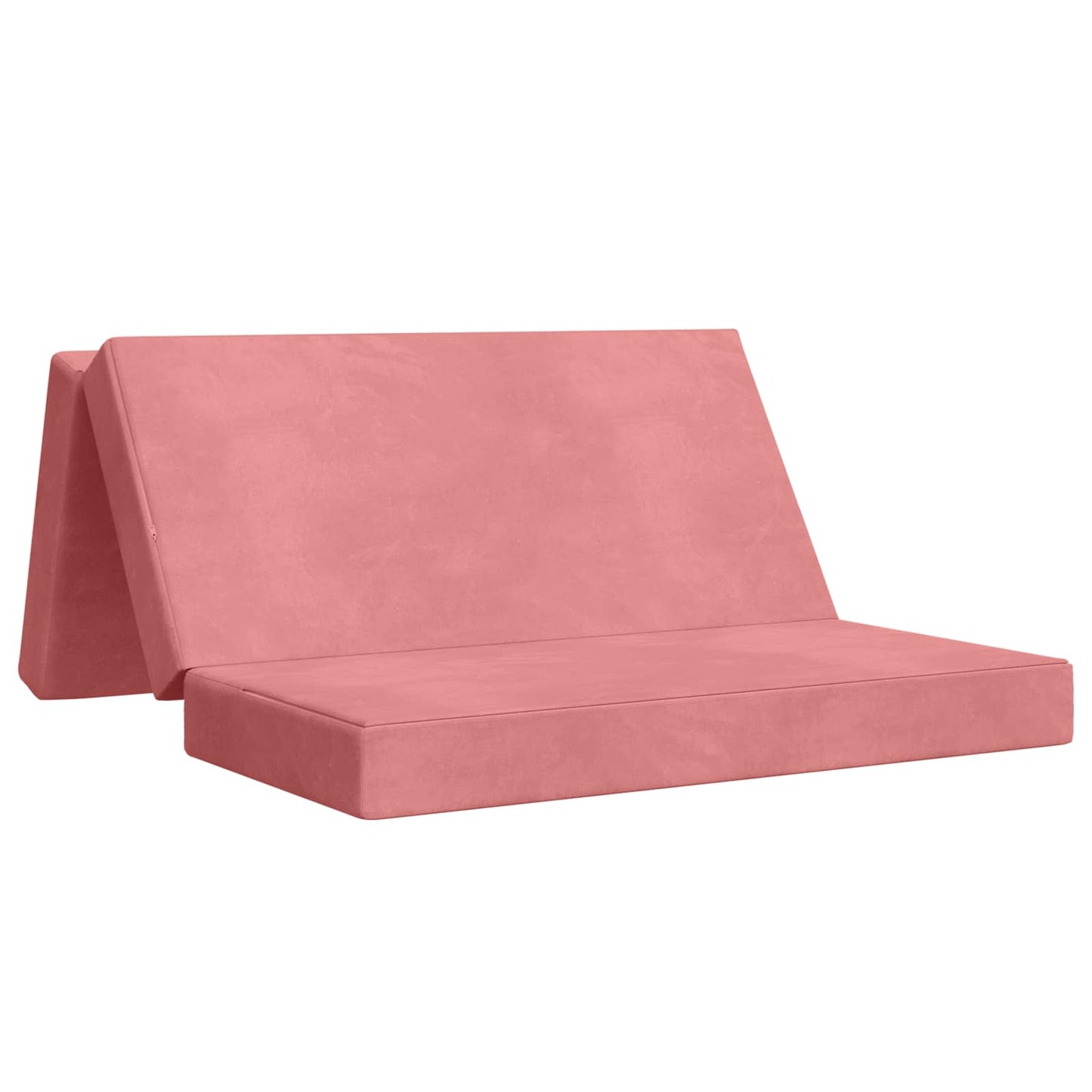 Divano Letto Pieghevole 160 x 67 x 45 cm Rosa | homemem39