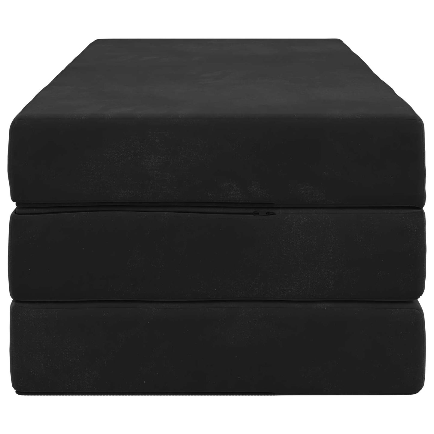 Divano Letto Pieghevole 160 x 67 x 45 cm Nero | homemem39