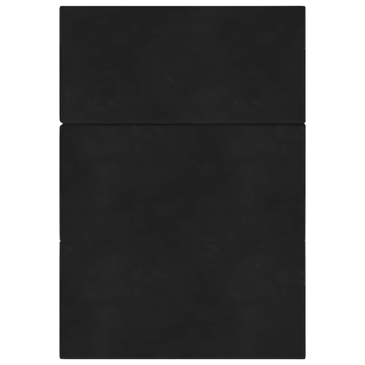 Divano Letto Pieghevole 160 x 67 x 45 cm Nero