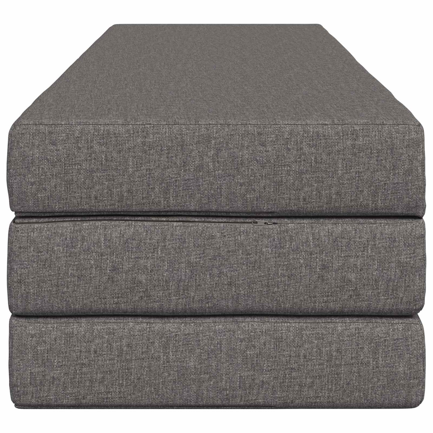 Divano Letto Pieghevole 180 x 67 x 45 cm Grigio Chiaro | homemem39