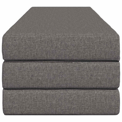 Divano Letto Pieghevole 180 x 67 x 45 cm Grigio Chiaro | homemem39