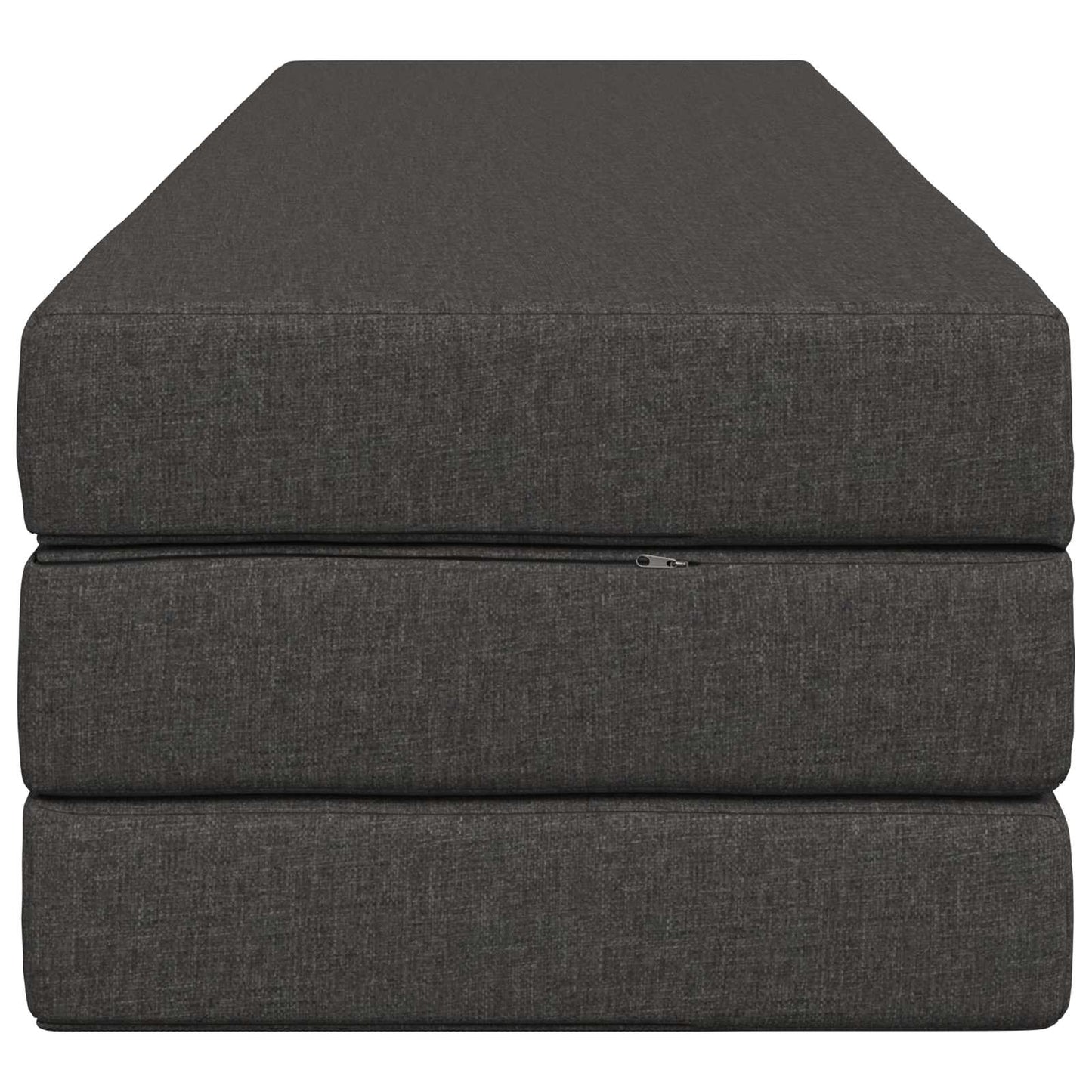 Divano Letto Pieghevole 180 x 67 x 45 cm Grigio Scuro | homemem39