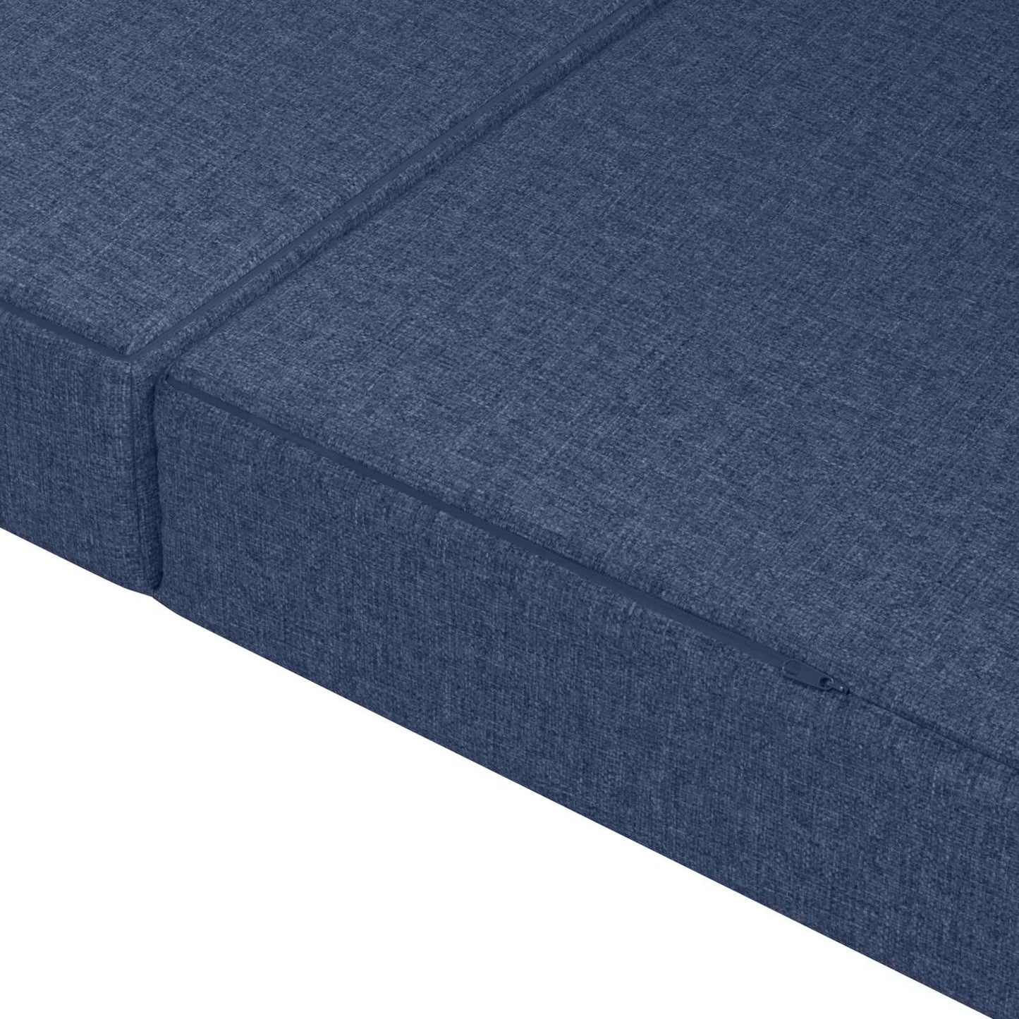 Divano Letto Pieghevole 180 x 67 x 45 cm Blu | homemem39