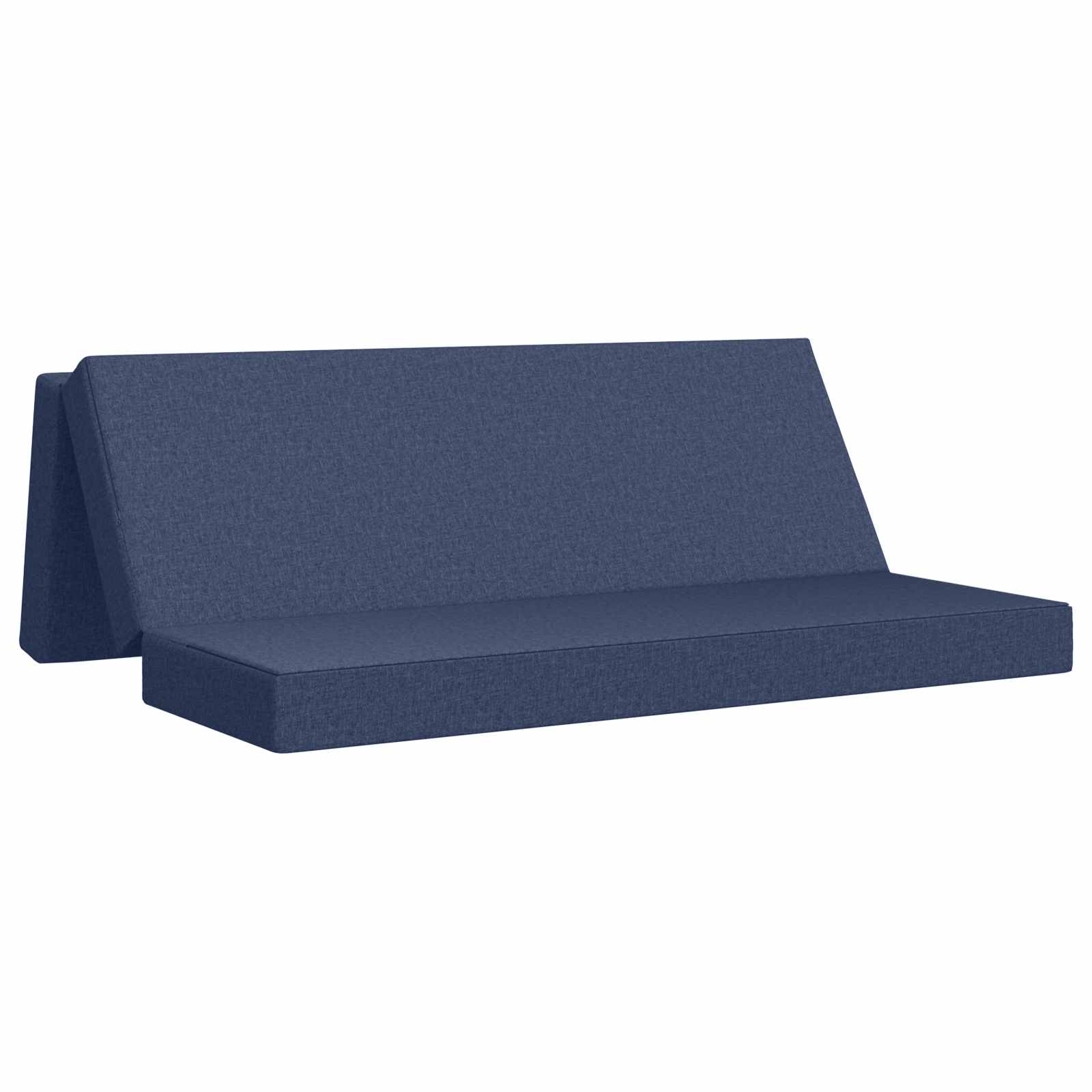 Divano Letto Pieghevole 180 x 67 x 45 cm Blu | homemem39