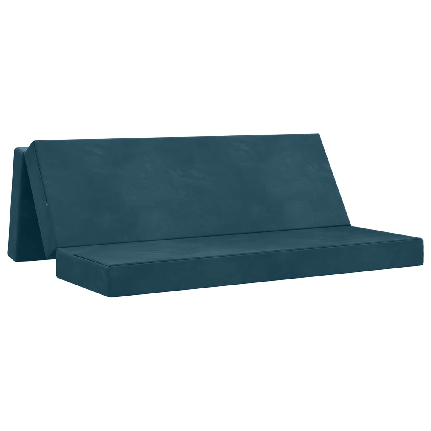 Divano Letto Pieghevole 180 x 67 x 45 cm Blu | homemem39