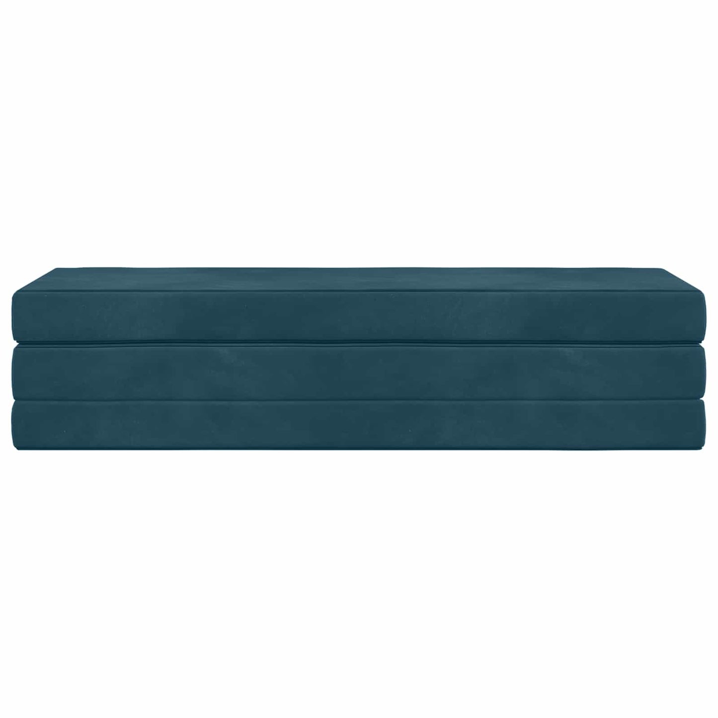Divano Letto Pieghevole 180 x 67 x 45 cm Blu | homemem39