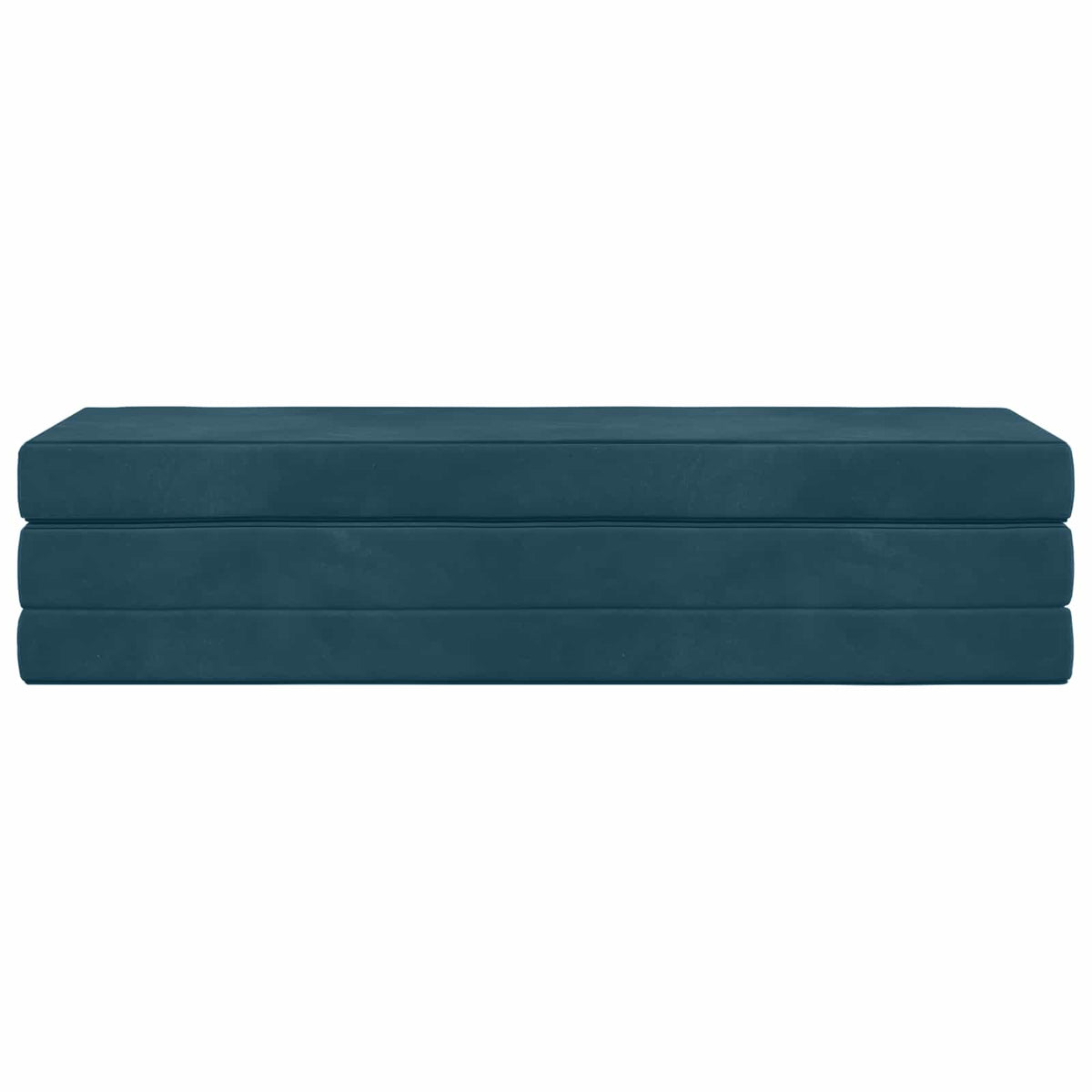 Divano Letto Pieghevole 180 x 67 x 45 cm Blu