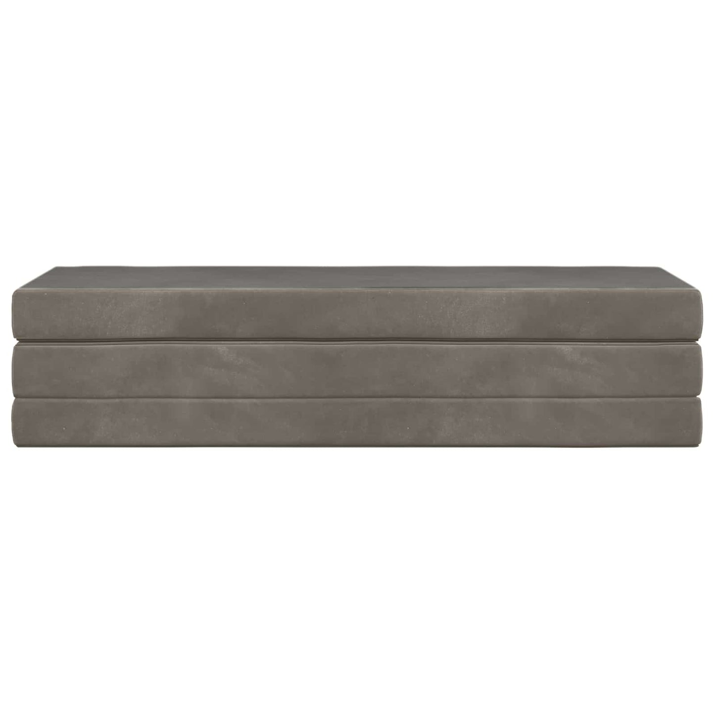 Divano Letto Pieghevole 180 x 67 x 45 cm Grigio Chiaro | homemem39