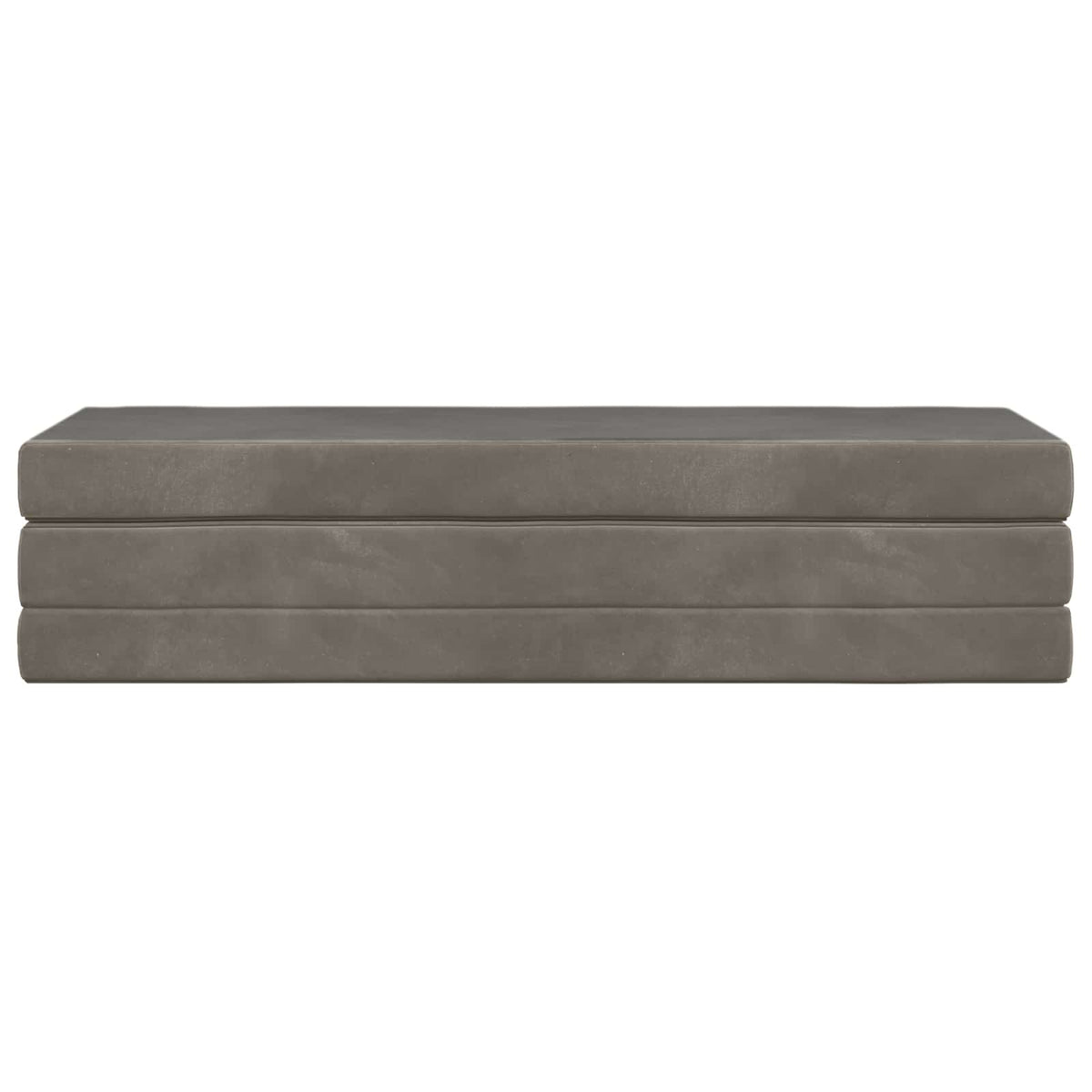 Divano Letto Pieghevole 180 x 67 x 45 cm Grigio Chiaro