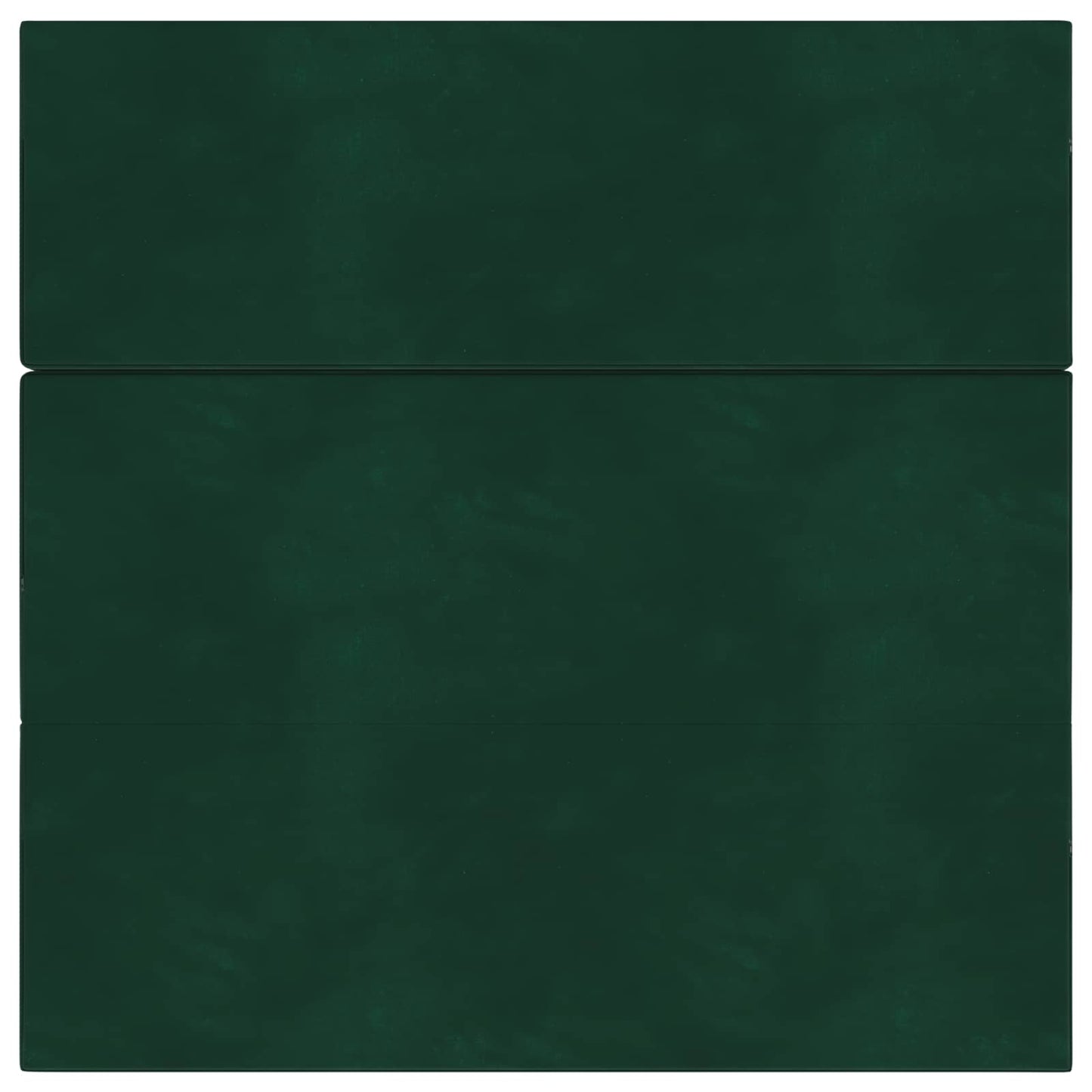 Divano Letto Pieghevole 180 x 67 x 45 cm Verde Scuro | homemem39