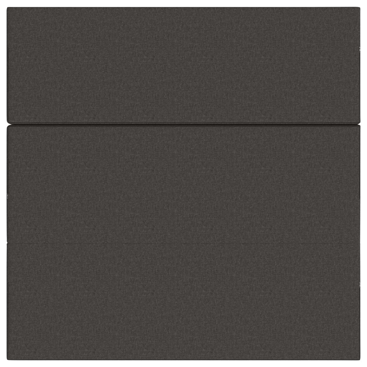 Divano Letto Pieghevole 200 x 67 x 45cm Grigio Scuro