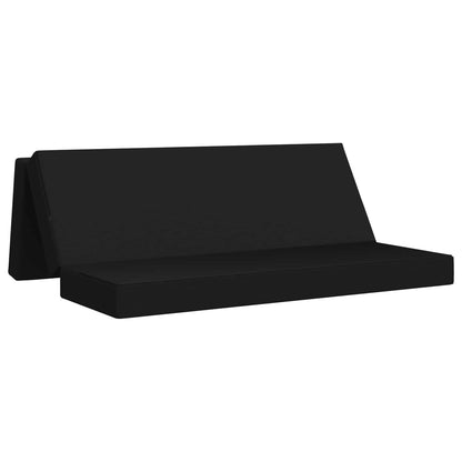 Divano Letto Pieghevole 200 x 67 x 45 cm Nero | homemem39