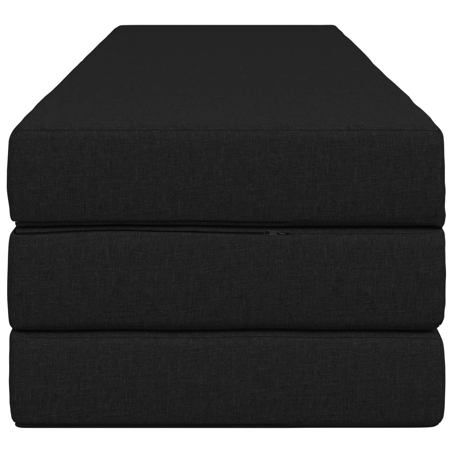 Divano Letto Pieghevole 200 x 67 x 45 cm Nero | homemem39