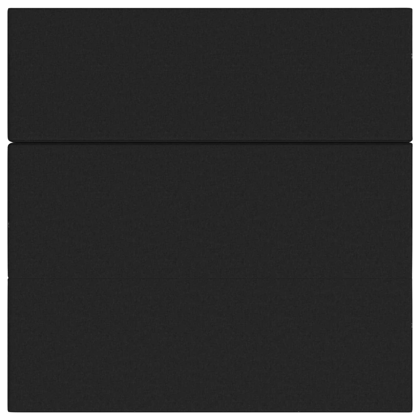 Divano Letto Pieghevole 200 x 67 x 45 cm Nero | homemem39