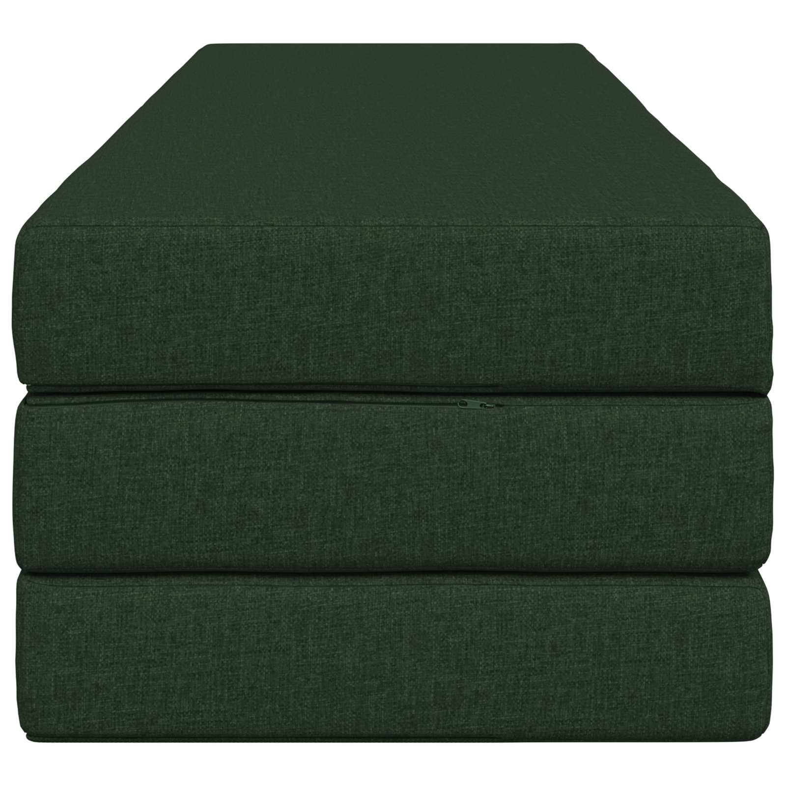 Divano Letto Pieghevole 200 x 67 x 45 cm Verde Scuro | homemem39
