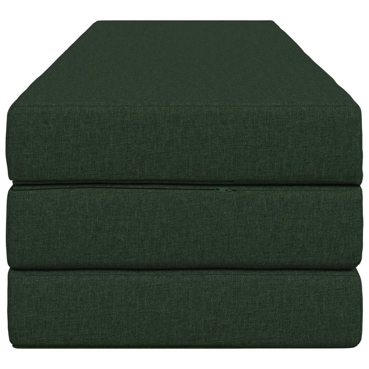 Divano Letto Pieghevole 200 x 67 x 45cm Verde Scuro