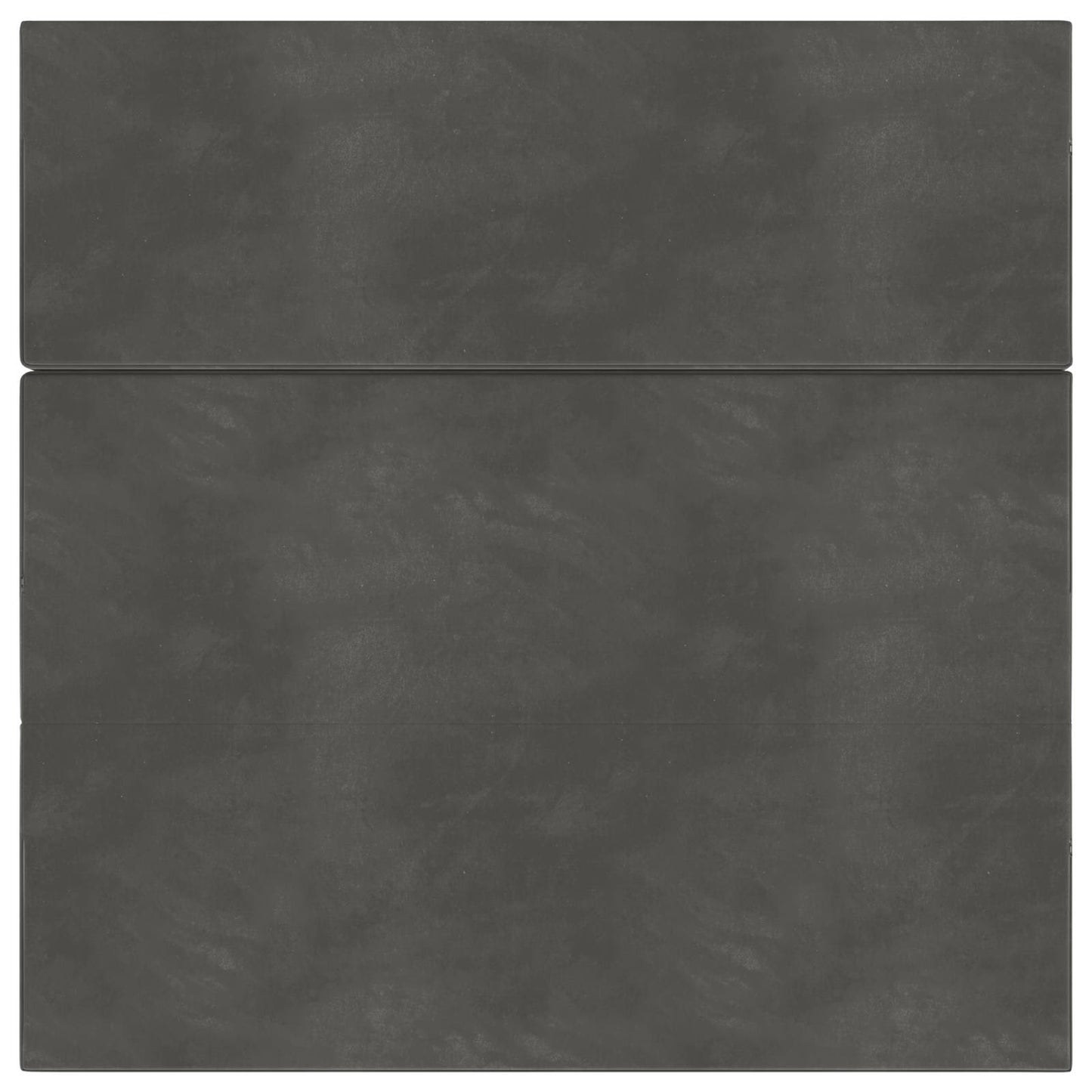 Divano Letto Pieghevole 200 x 67 x 45 cm Grigio Scuro
