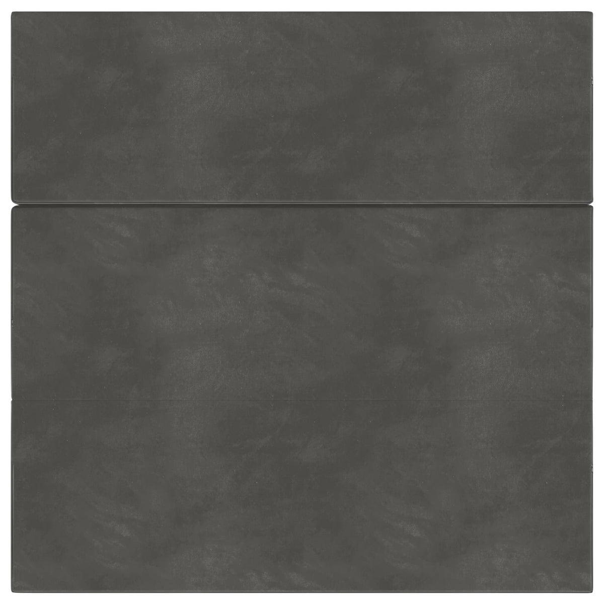 Divano Letto Pieghevole 200 x 67 x 45cm Grigio Scuro