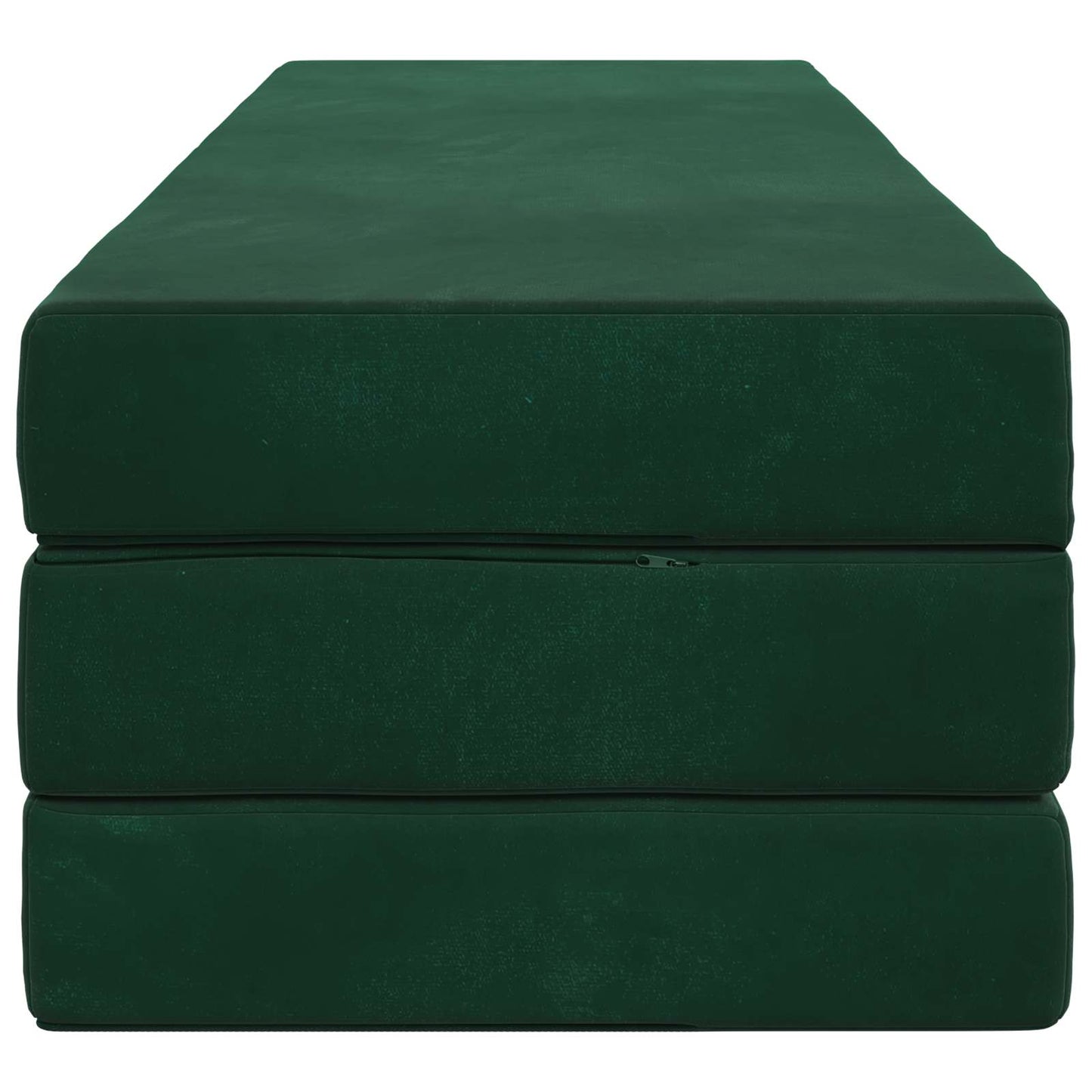 Divano Letto Pieghevole 200 x 67 x 45 cm Verde Scuro | homemem39
