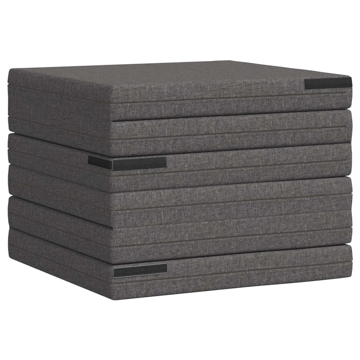 Divano Letto Pieghevole 70 x 67 x 48 cm Grigio Chiaro