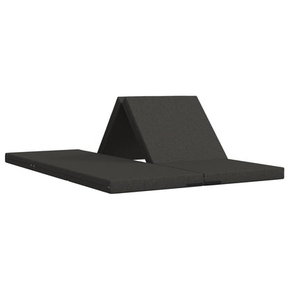 Divano Letto Pieghevole 70 x 67 x 48 cm Grigio Scuro