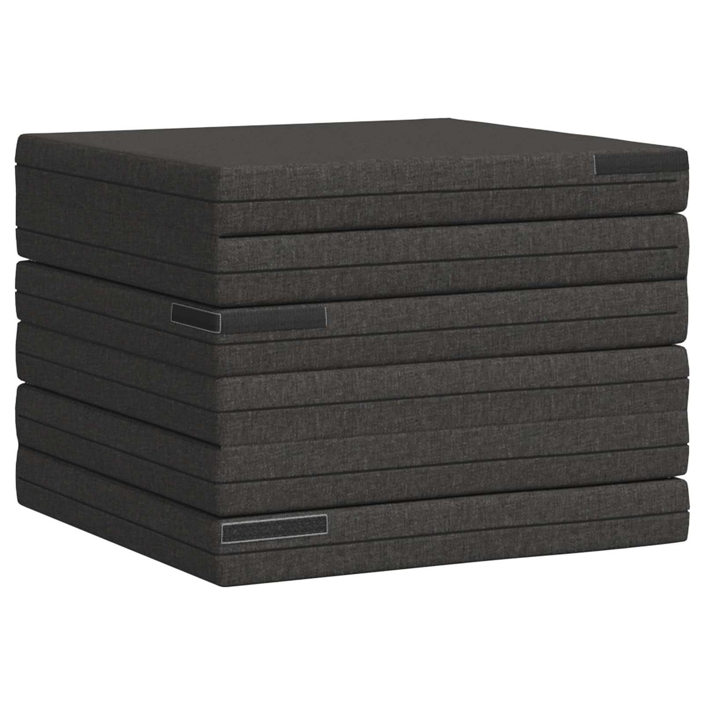 Divano Letto Pieghevole 140 x 67 x 45 cm Grigio Scuro | homemem39