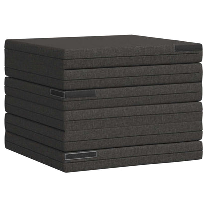 Divano Letto Pieghevole 140 x 67 x 45 cm Grigio Scuro | homemem39