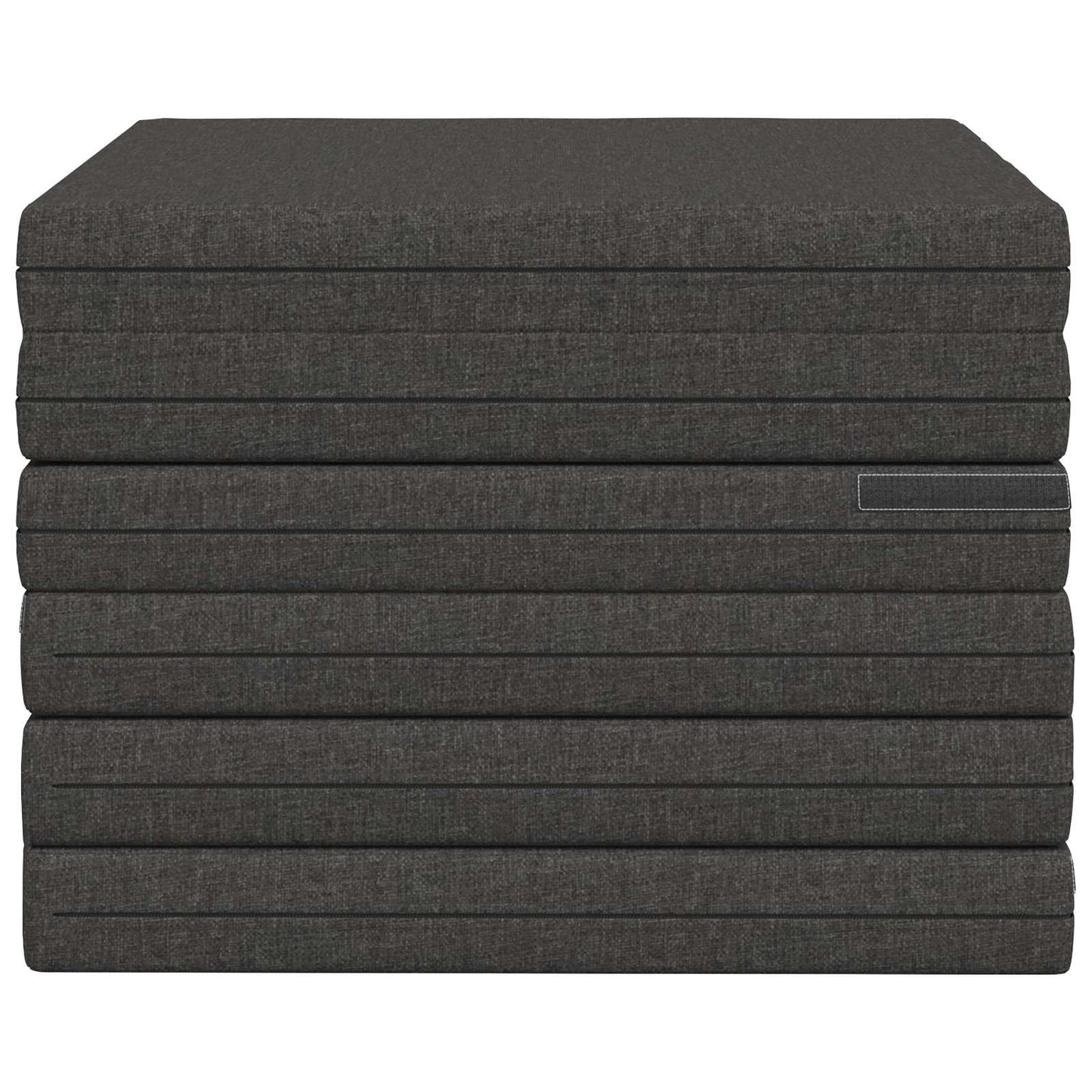 Divano Letto Pieghevole 140 x 67 x 45 cm Grigio Scuro | homemem39