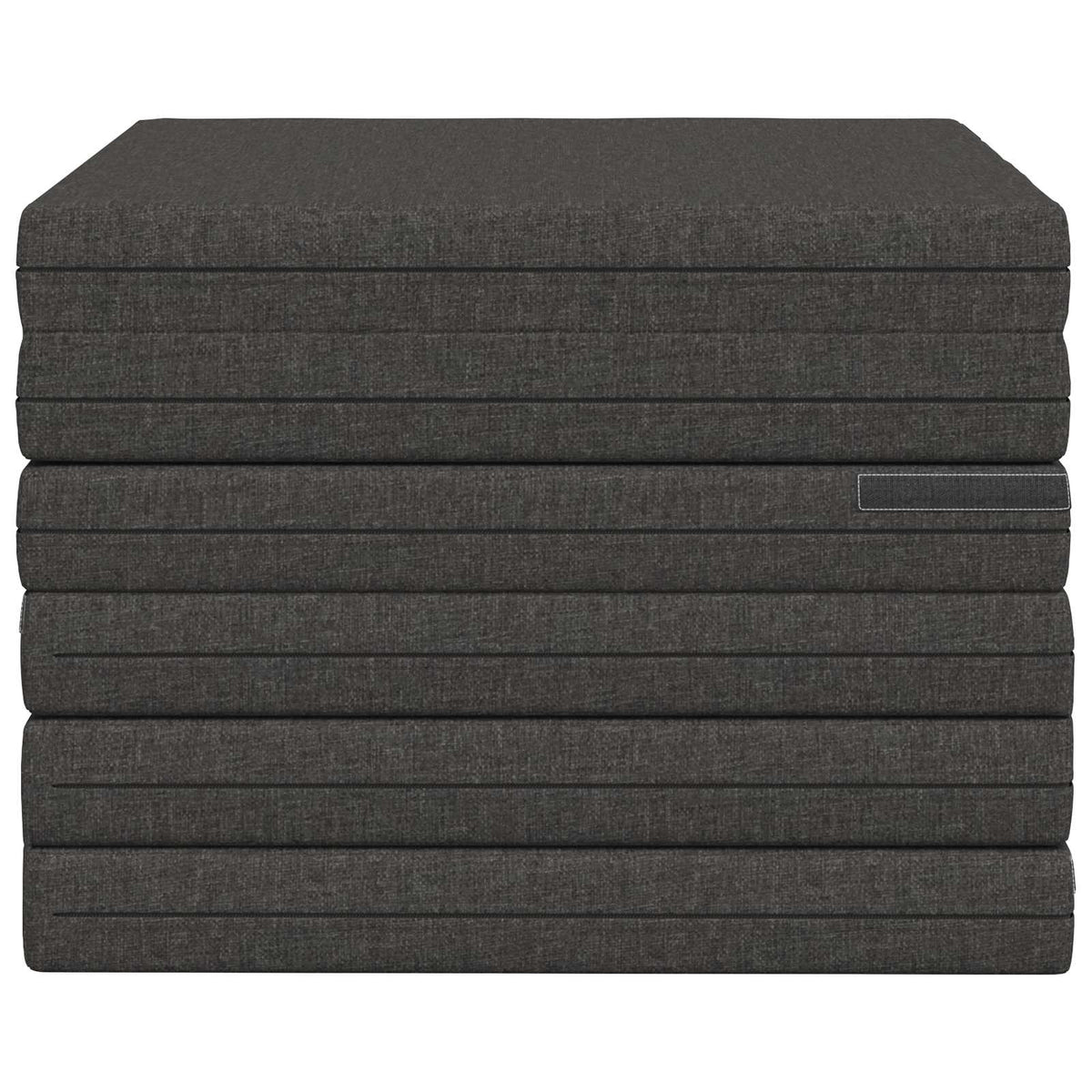 Divano Letto Pieghevole 70 x 67 x 48 cm Grigio Scuro
