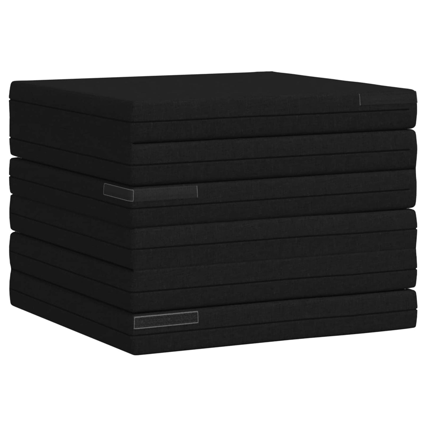 Divano Letto Pieghevole 140 x 67 x 45 cm Nero | homemem39