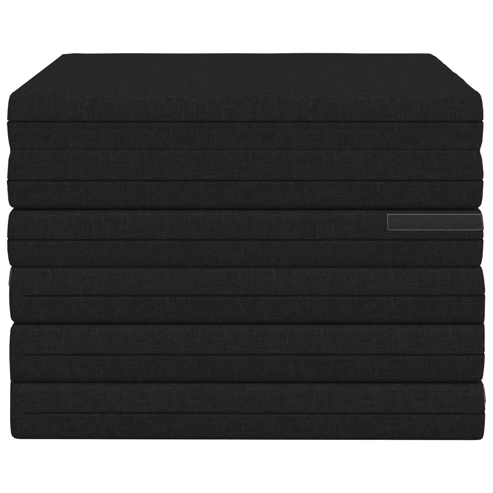 Divano Letto Pieghevole 140 x 67 x 45 cm Nero | homemem39