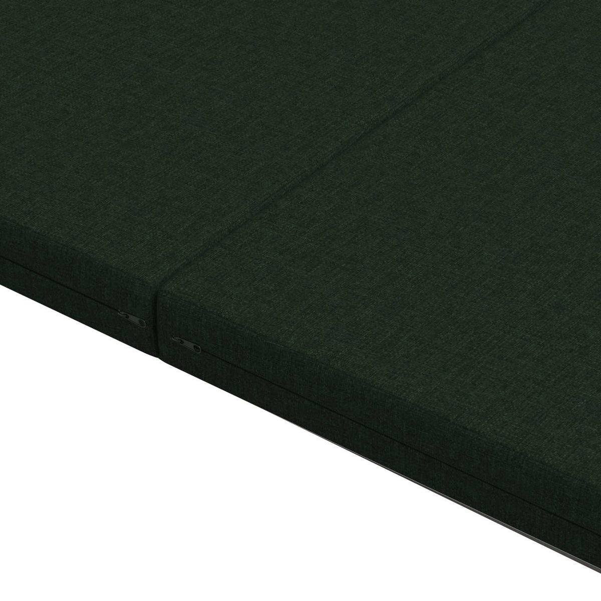 Divano Letto Pieghevole 70 x 67 x 48 cm Verde Scuro