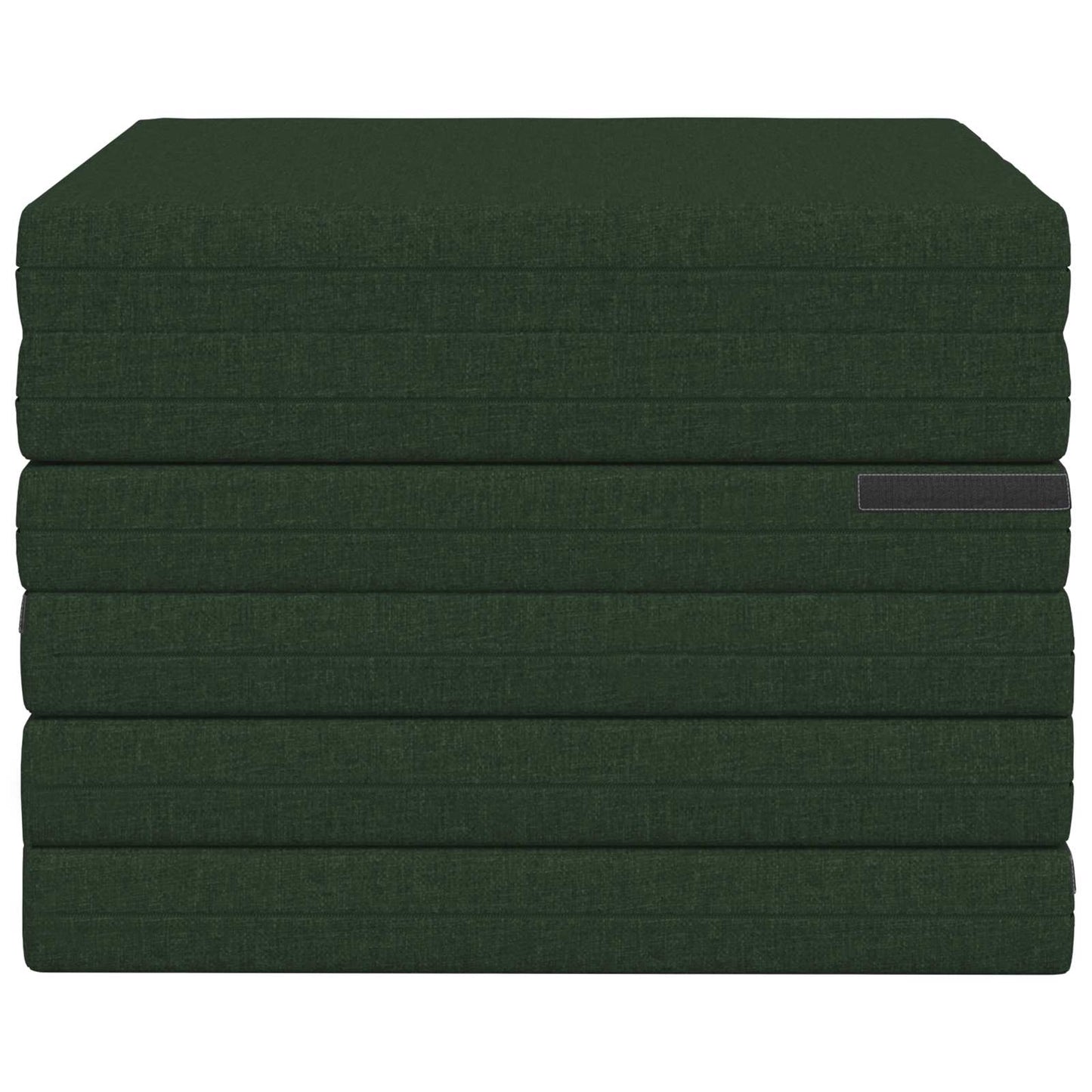 Divano Letto Pieghevole 140 x 67 x 45 cm Verde Scuro | homemem39