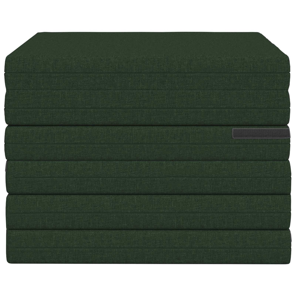 Divano Letto Pieghevole 70 x 67 x 48 cm Verde Scuro