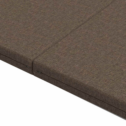 Divano Letto Pieghevole 70 x 67 x 48 cm Tortora
