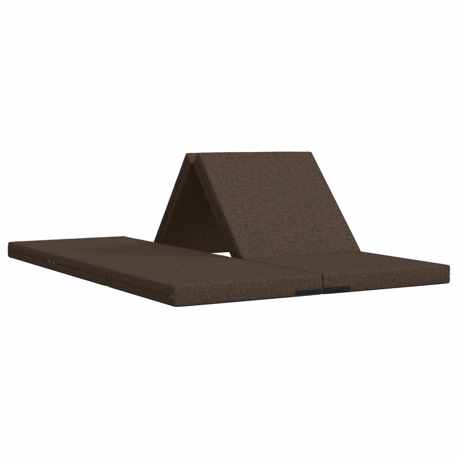 Divano Letto Pieghevole 140 x 67 x 45 cm Tortora | homemem39