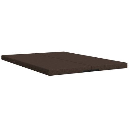 Divano Letto Pieghevole 140 x 67 x 45 cm Tortora | homemem39